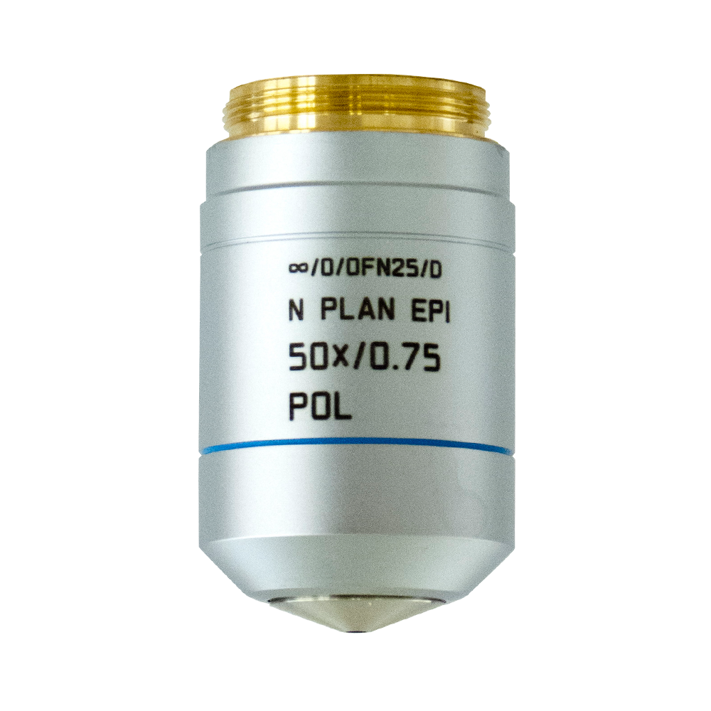 11）金属顕微鏡対物レンズ　Plan50X Microscope Objective N PLAN EPI 50x/0,75 POL | 製品紹介 | Leica